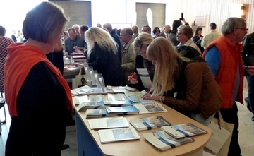 Informationen am Stand der Landesvertretung