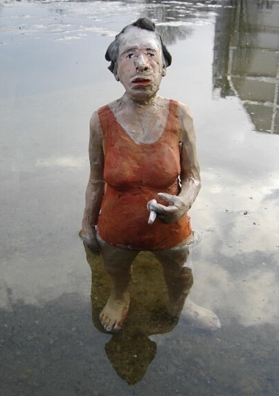 Hannah-Arendt-Figur von Volker März